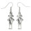 Harry Potter Harry Potter Silver Plated Dobby the Elf Drop Earrings 1