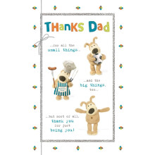 Boofle Thanks Dad For Being You Father's Day Card Cute Greeting Cards