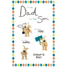 Boofle For My Dad From Your Son Happy Father's Day Card Cute Greeting Cards