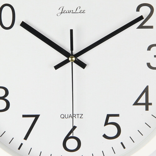 (yellow) Retro Round Wall Clock Silent 1
