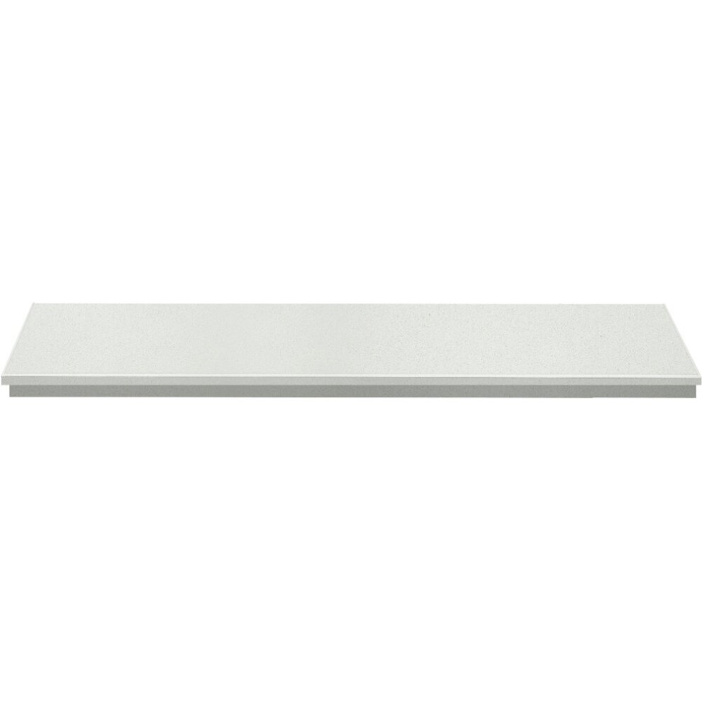 Adam Marble Hearth in White, 48 Inch