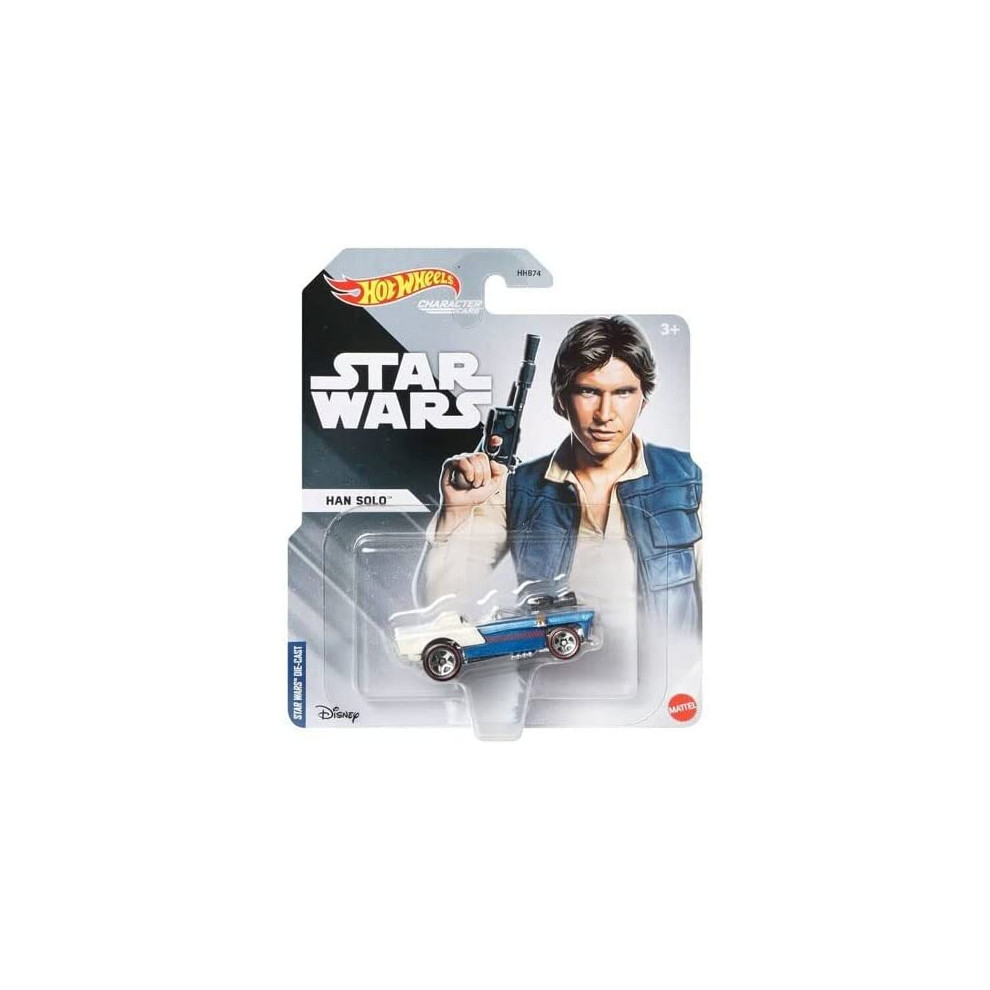 Hot Wheels Star Wars Character Cars 1:64 Metal Vehicle Han Solo