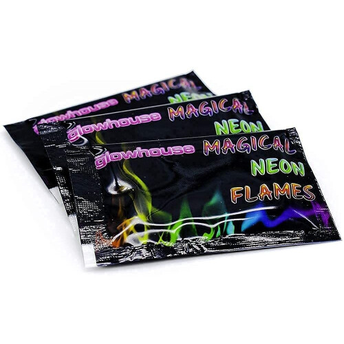 Magic Neon Flames Fire Colourant (10 Pack)