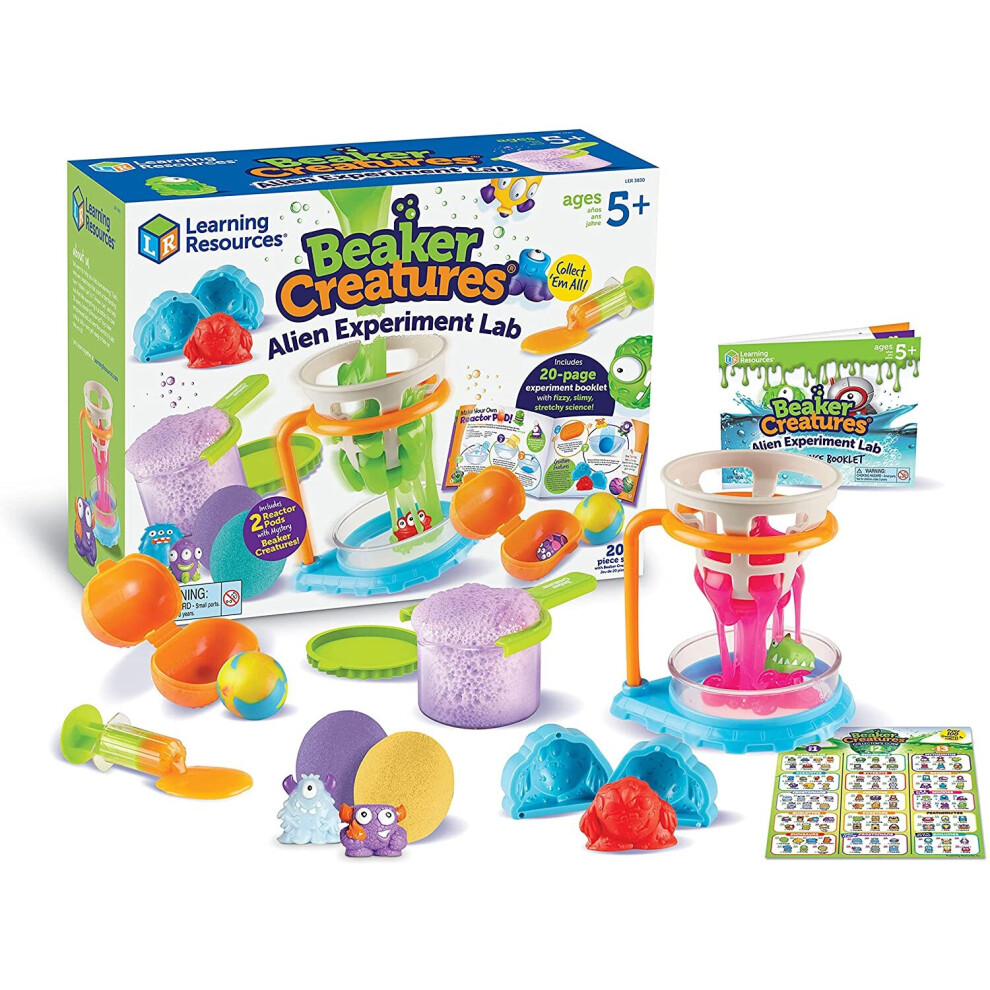 Learning Resources LER3830 Beaker Creatures Alien Experiment Lab