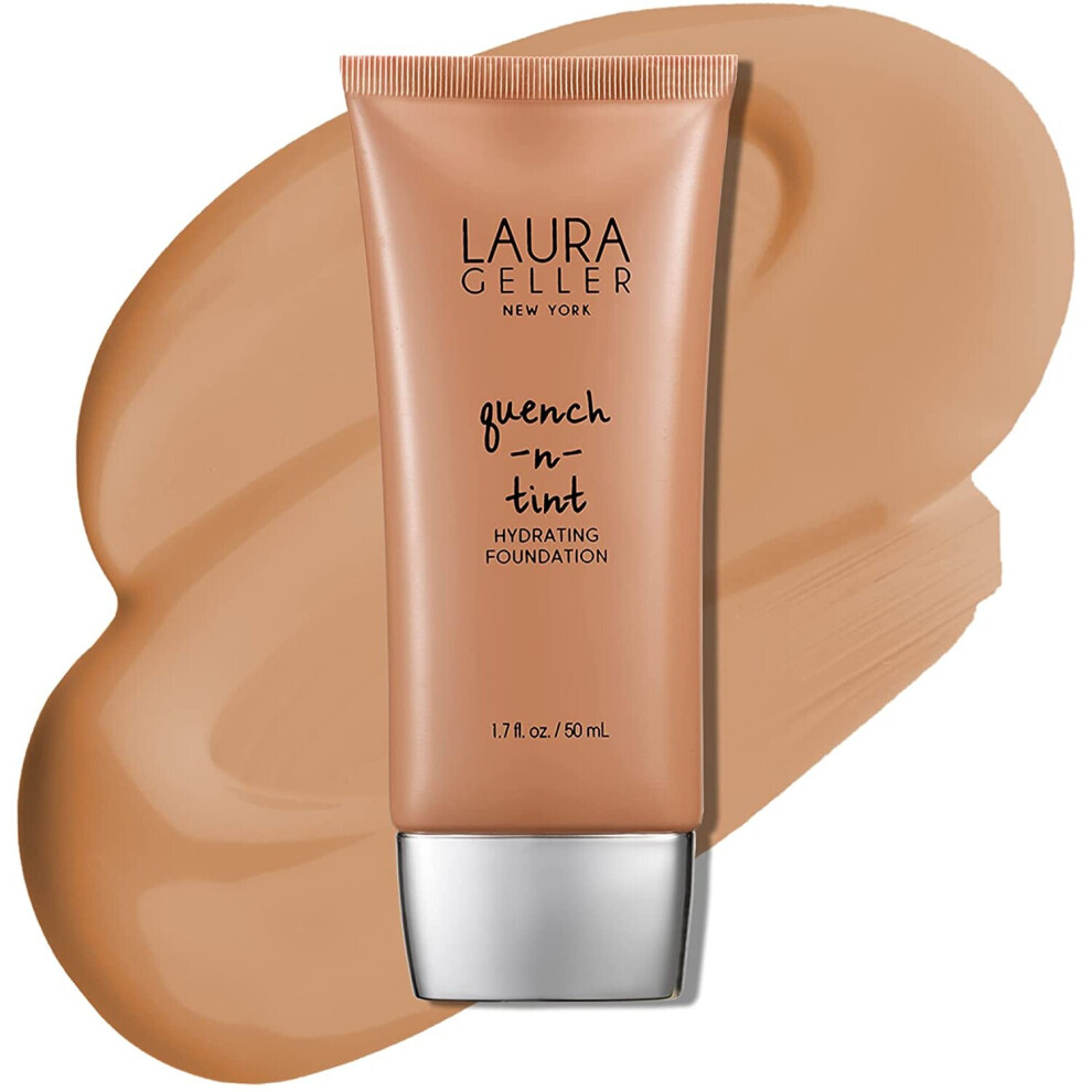 LAURA GELLER NEW YORK Quench-N-Tint Hydrating Foundation, Medium Deep