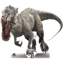 Star Cutouts Ltd SC1295 Official Star Indominus (Face on Roar) Jurassic World Dinosaur Cardboard Cutout Perfect for Parties,...