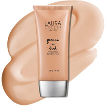 LAURA GELLER NEW YORK Quench-n-Tint Base Hidratante - Claro/Medio - Cobertura Ligera a Media