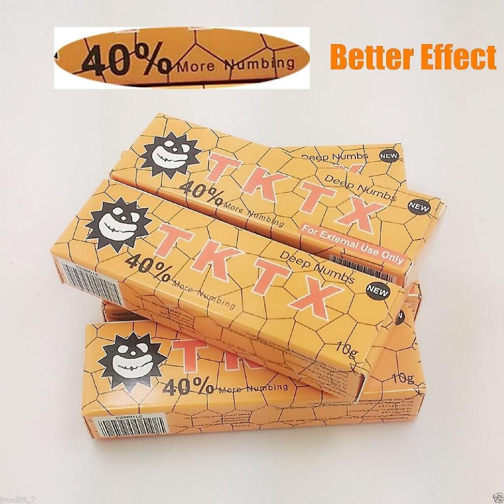 (5 PCS) Numbing Cream Waxing Piercing Eyebrow Makeup 