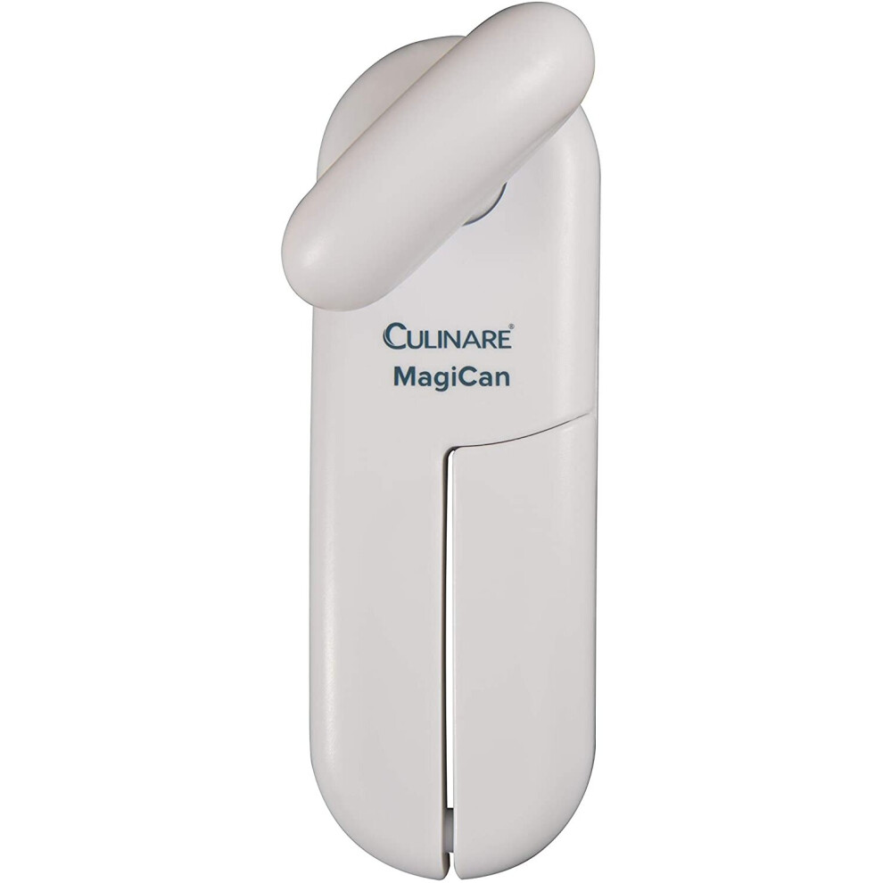 Culinare MagiCan Tin Opener White Comfortable Handle Manual Can Opener