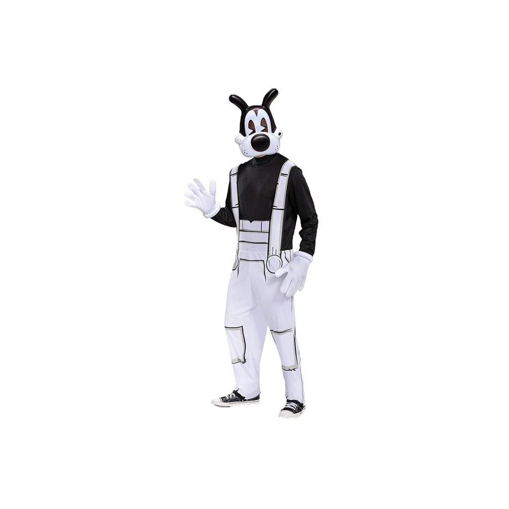 Photos - Fancy Dress Fancy Disguise DG105349D Bendy & The Ink Machine Boris Adult Toy, Large 42-46 Not,Specified DG105349D 