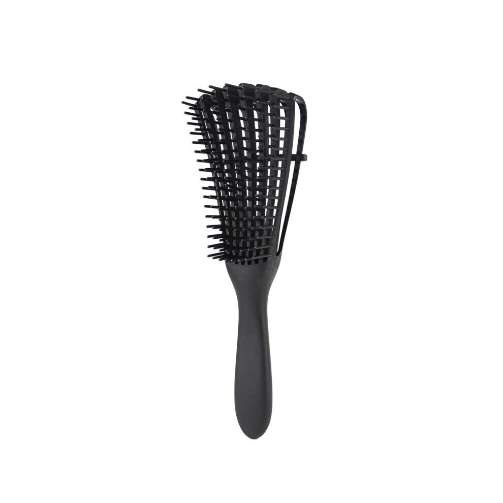 Keluofu Black (Black) 1Pcs Adjust Hair Brush Scalp Massage Comb Women Detangle Hairbrush Comb Health Care Comb For Salon Hairdressing Styling