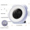 Alarm Clock,Wake up Light Clock with Adjustable Brightness Night Light 5