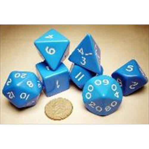 Koplow 13321 7-Set Jumbo Htube - Blue & White