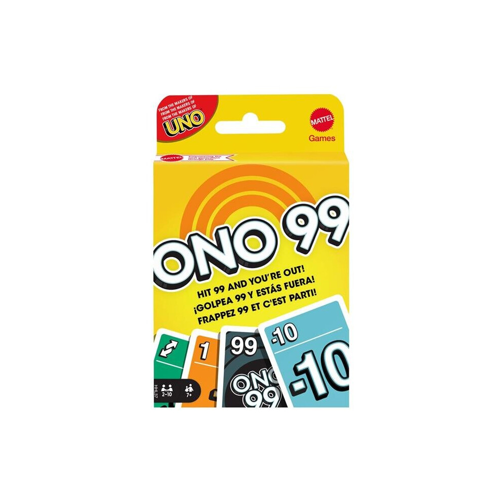 Mattel MTTHHL37 UNO ONo 99 Card Game