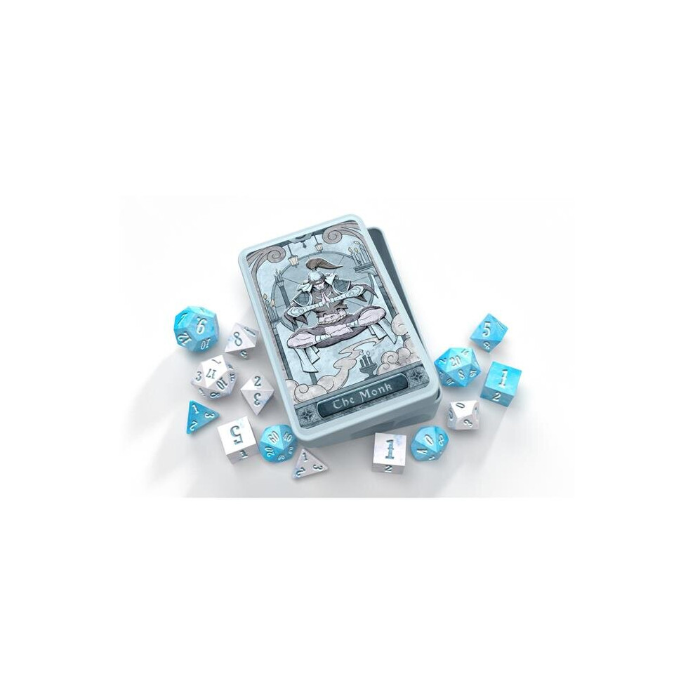 Photos - Other Toys Grimms Beadle & BAG0008 Roleplaying Class-Specific Dice - Monk - Set of 14