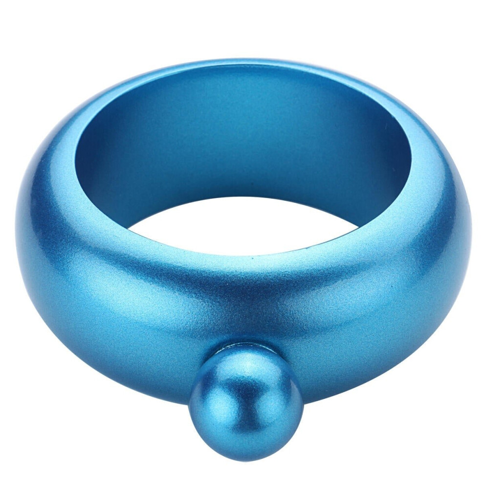 (Blue) Bracelet Bangle Flask Drinking Stainless Steel Whiskey Hidden Hip Flasket Jewelry Gadget