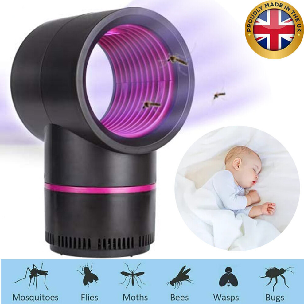 Electric Mosquito Insect Killer Lamp Zapper UV Light Fly Bug Pest Trap