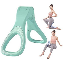 (Green) Hips Legs Trainer Muscle Training Sports Pelvic Floor Strengthening Exerciser