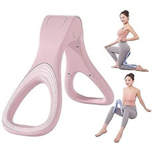 (Pink) Hips Legs Trainer Muscle Training Sports Pelvic Floor Strengthening Exerciser