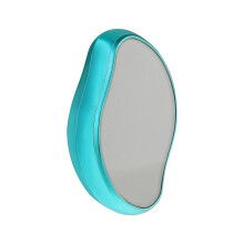 (Blue) Crystal Hair Eraser, Magic Crystal Hair Remover Stone, Nano Crystal Painless Exfoliation Hair Removal Tool