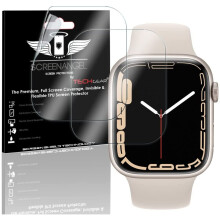 TECHGEAR [2 Pack] Screen Protectors fit Apple Watch 41mm Series 7 [Screen Angel Edition] [FULL Display Screen Coverage] [HD...