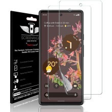 TECHGEAR [2 Pack Screen Protector fits Google Pixel 6 [Screen Angel Edition] [In-Display FingerID Support] [Case Friendly]...