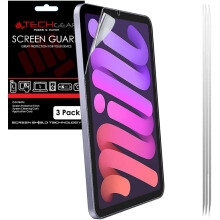 TECHGEAR 3 Pack iPad Mini 6, 6th Generation Screen Protectors, Ultra CLEAR Screen Protector Guard Cover Designed For iPad Mini...