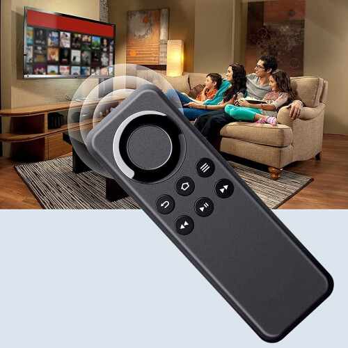 Pyatofyy New Replacement Remote Control,Basic Edition CV98LM for TV Stick Player & Fire TV Box 1St 2Nd Generation 2