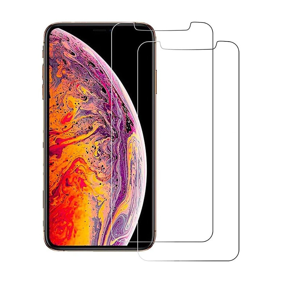 Miimax (2 Pack) Glass Screen Protector for iPhone 11, 12, 8, 7, XR X XS iPhone XR - Case Friendly (Easy Install) Tempered Glass...