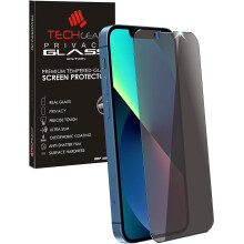 TECHGEAR Anti Spy Screen Protector for iPhone 13 Pro Max - PRIVACY Filter GLASS Edition Genuine Tempered Glass Screen Protector...