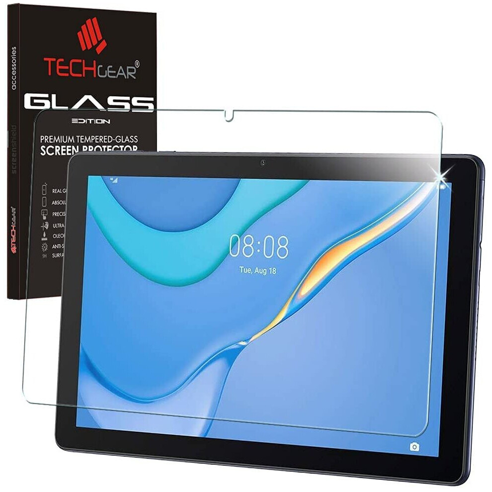 TECHGEAR GLASS Edition Screen Protector for Huawei MatePad T10 9.7" & T10s 10.1", Genuine Tempered Glass Screen Protector [9H...