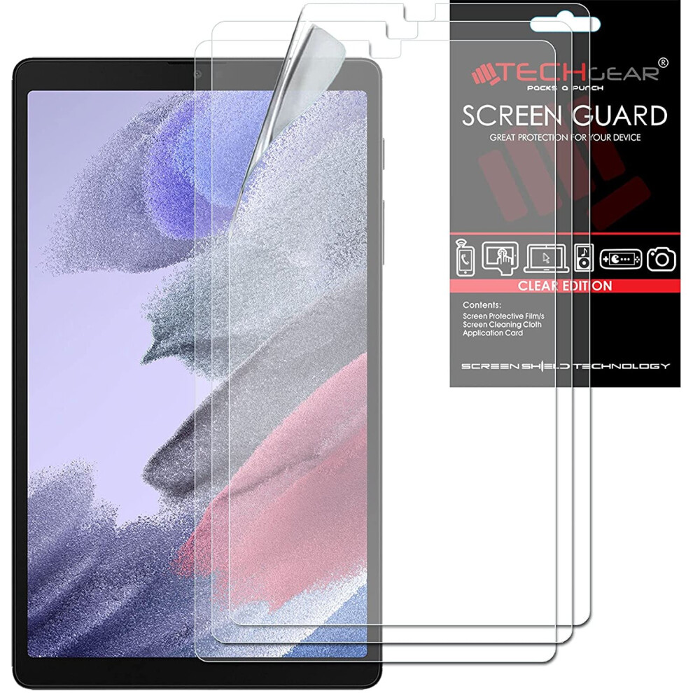 TECHGEAR 3 Pack Galaxy Tab A7 Lite 8.7" Screen Protectors (SM-T220 / SM-T225), Ultra CLEAR Screen Protector Guard Cover...