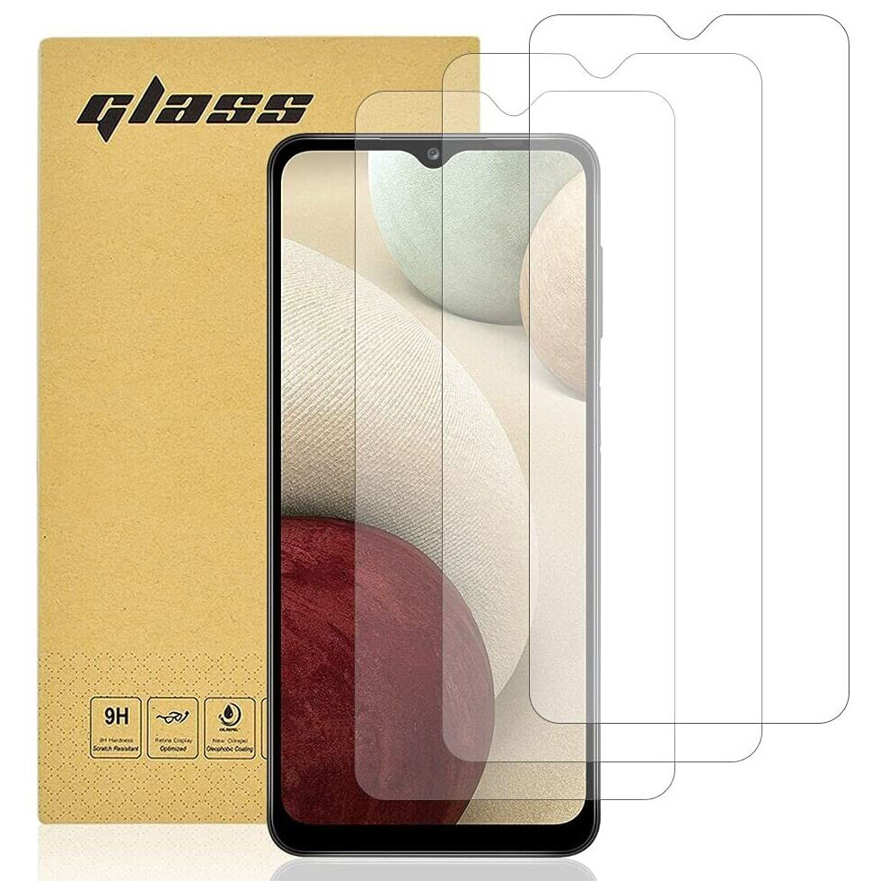[3-Pack ] Screen Protector for Samsung Galaxy A12 / A13 4G / A02s, Totill [Case Friendly] Tempered Glass Film 99.99% HD Clarity...