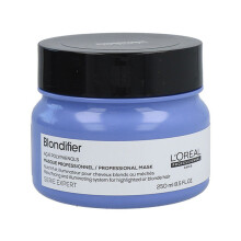 Máscara capilar - L'OREAL - Blondifier - 250 ml - Cabelos loiros ou com mechas - Brilho multidimensional