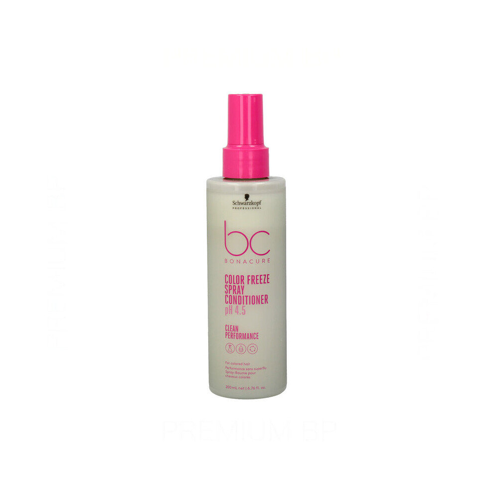Conditioner for Dyed Hair Schwarzkopf Bonacure Color Freeze Spray (200 ml) pH 4.5