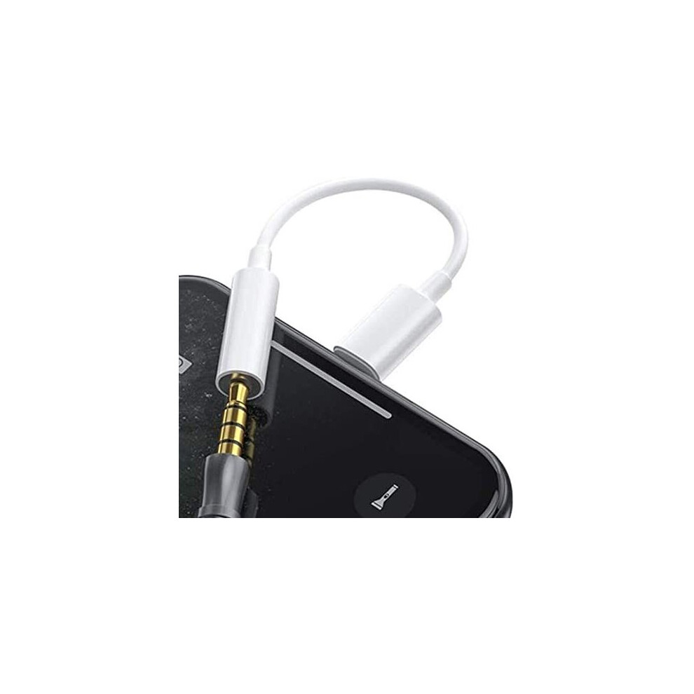 Headphones Adapter For Iphone 12, Earphones Jack Adaptor Dongle 3.5Mm Charger Stereo Aux Cable For Iphone 7 Plus 8 Plus Xs Max... 753688318089