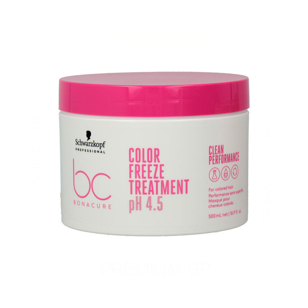 Mask for Coloured Hair Schwarzkopf Bonacure Color Freeze (500 ml) pH 4.5
