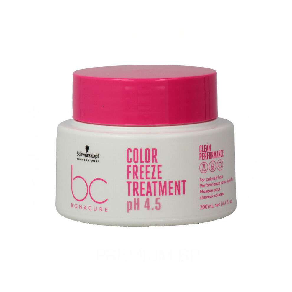 Schwarzkopf Mask For Coloured Hair Bonacure Color Freeze (200 Ml) Ph 4.5