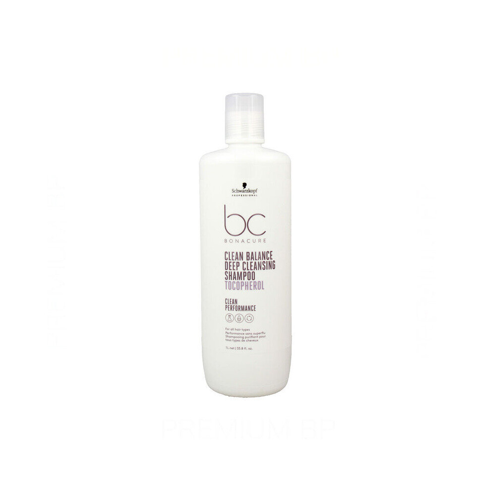 Revitalizing Shampoo Schwarzkopf  Bonacure Clean Balance Tocopherol  (1000 ml)