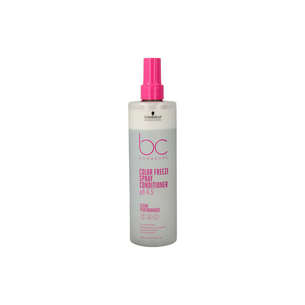 Conditioner for Dyed Hair Schwarzkopf Bonacure Color Freeze Spray (400 ml) pH 4.5
