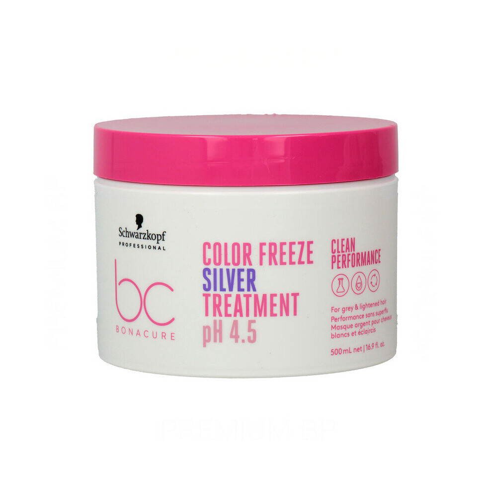 Schwarzkopf Mask For Hair Bonacure Color Freeze (500 Ml) Ph 4.5 Grey/Silver
