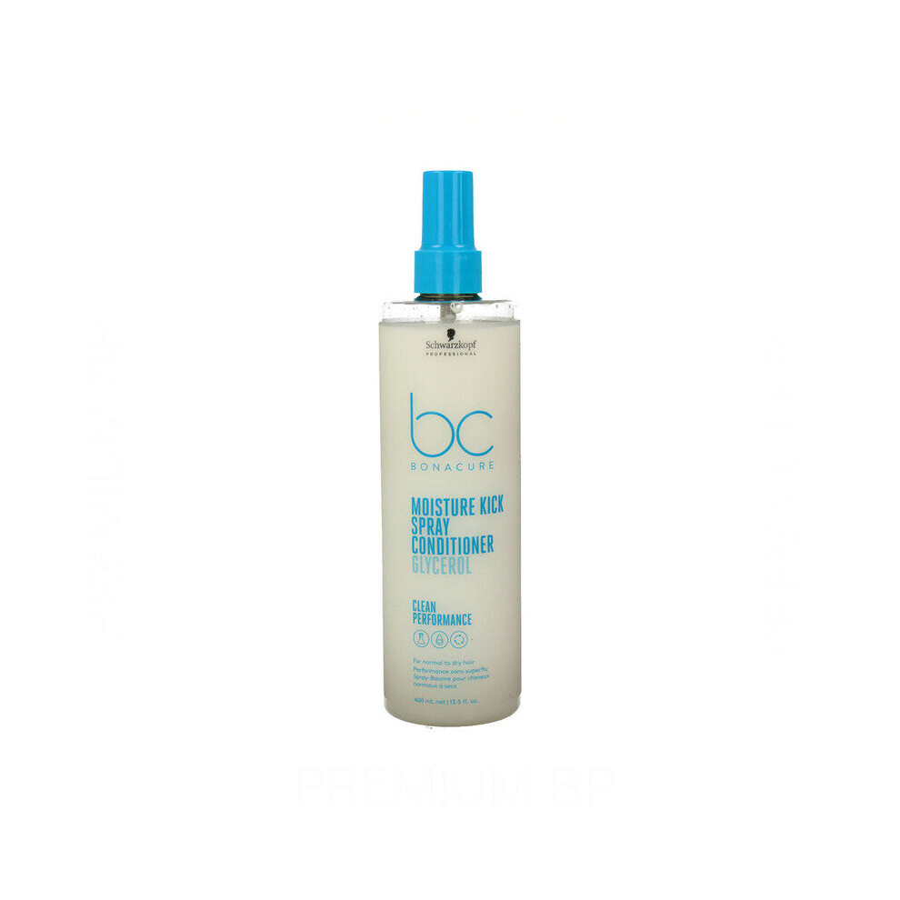 Nourishing Conditioner Schwarzkopf Bonacure Moisture Kick Spray Glycerol (400 ml)
