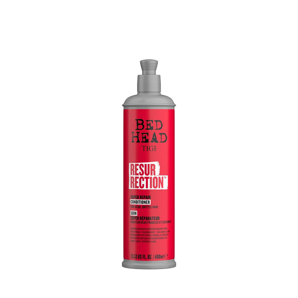 TIGI, Bed Head, Resurrection, Après-shampoing Super Réparation, Pour Cheveux Faibles et Cassants, 13.53 fl oz (400 ml)