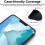 Techgear TECHGEAR 3D GLASS Edition for iPhone 12 Mini, [FULL Screen Adhesion] & [Full Coverage] Tempered Glass Screen Protector Guard... 3