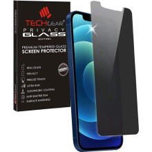 TECHGEAR Anti Spy Screen Protector for iPhone 12 Mini - PRIVACY Filter GLASS Edition Genuine Tempered Glass Screen Protector...