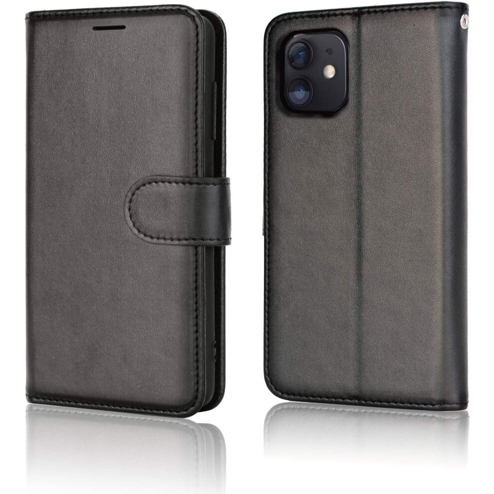 techgear-iphone-12---iphone-12-pro-leather-wallet-case--flip-protective-case-cover-with-wallet-card-holder--stand-and-wrist