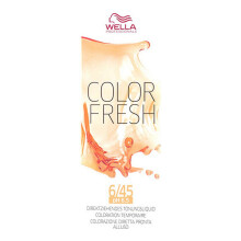 Wella Color Fresh pH 6.5 Acid Liquid 75 ml 6/45 Dunkelblond Rot Mahagoni