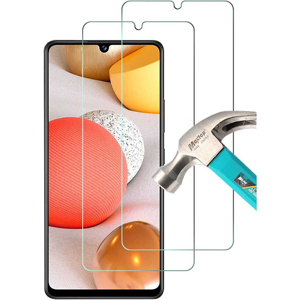 Tqmate 2Pack Screen Protector For Samsung Galaxy A42 5G, Tempered Glass, Anti Scratch, 9H Hardness, Easy To Install Film 190787757720