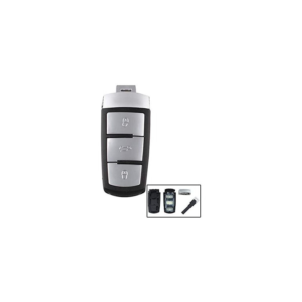 3Buttons Smart Remote Key Keyless Fob For Vw Passat B6 3C B7 Magotan Cc Car Key Shell Case For 3C0 959 752 Ba 752 Ad 788495554986