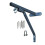 5ft Punch bag set Filled Gloves Bracket Chain Skipping rope 2